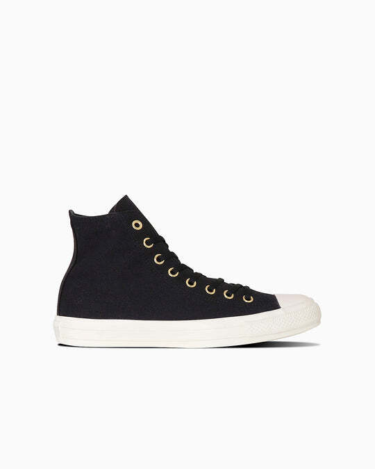 31313380 Converse All Star Goldpatch Hi Черный Золотой (Мужской)
