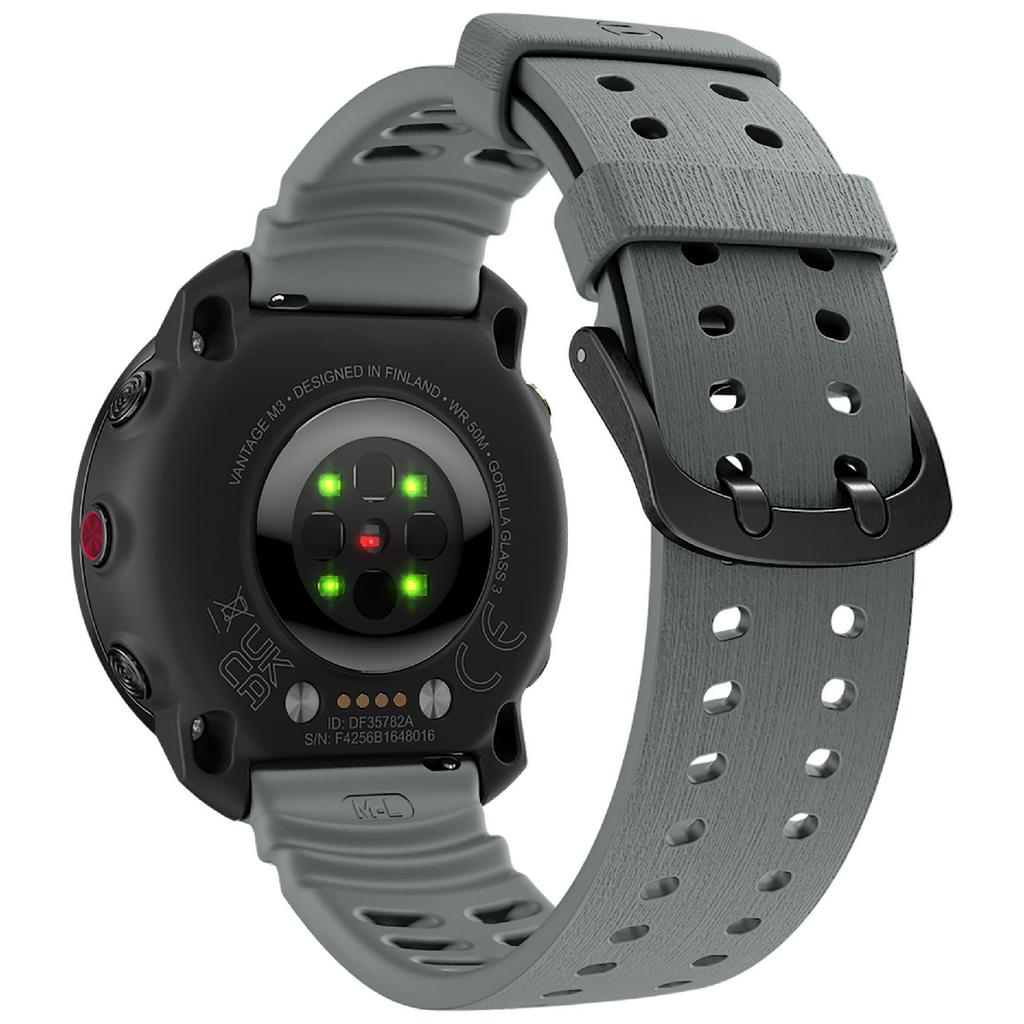 For Polar Vantage M3 Replacement Watch Strap Silicone Adjustable Wrist Band