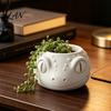 Small Animal Flower Pot Lizard-Shaped Planter, 3D Printed Cute Pot, Reptile Shaped Planter Desk Plant Container for Indoor Bookshelf, Desktop,