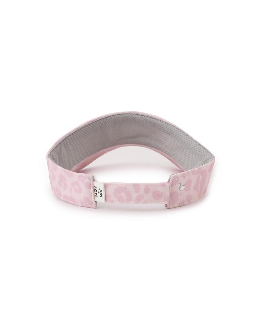 Jun & Rope Animal Pattern Rhinestone Visor for Women ERU15000 Gray (07)