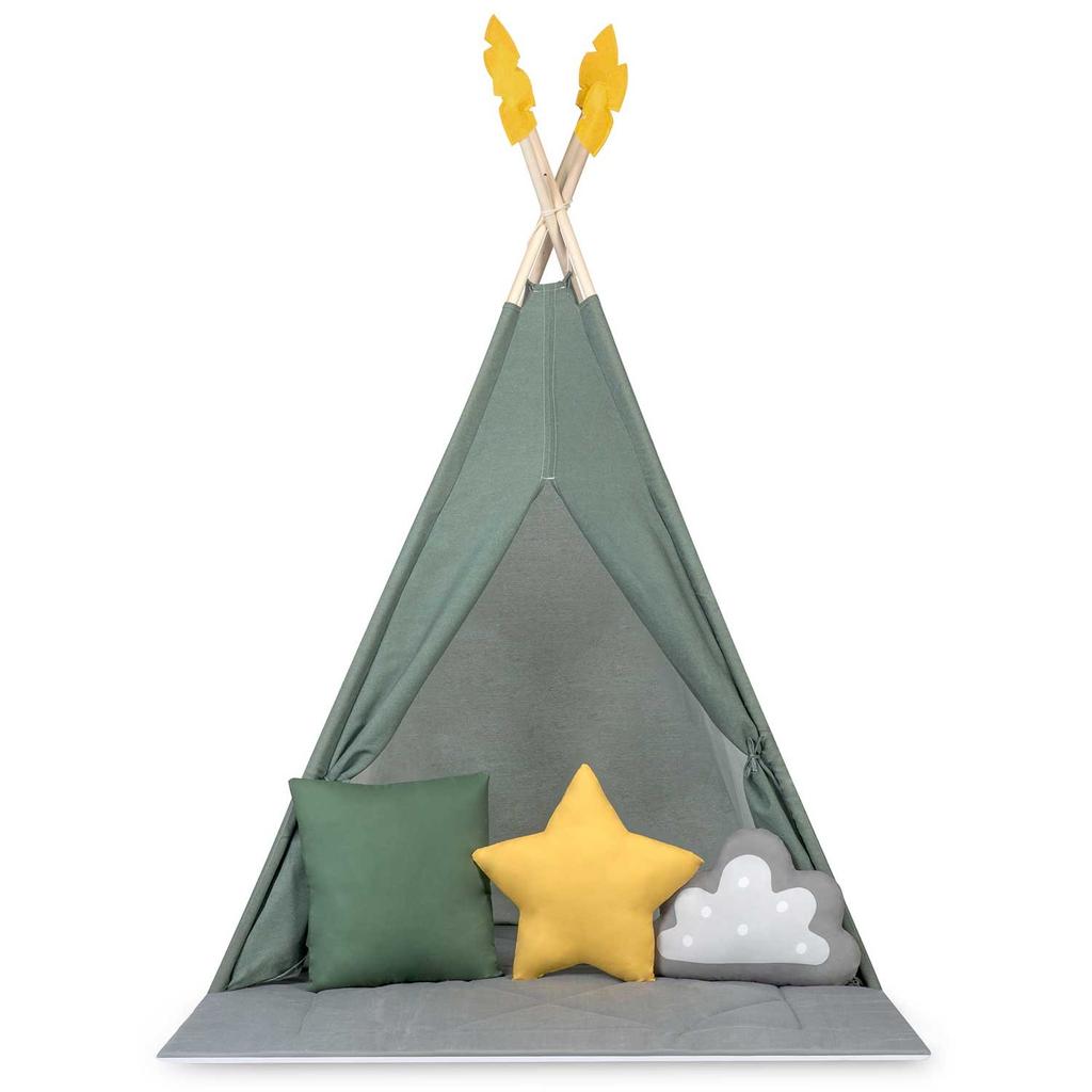 Nk-406 Nukido Tipi Tent For Children - Green