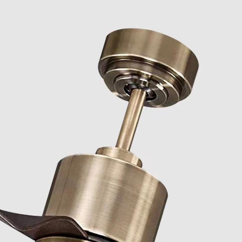 52" Retro Industrial Ceiling Fan for Living Room, Dining Room, or Office - No Light