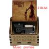 Игра Silent Hill Фоновая музыка Обещание Адаптированная 18-тональная Музыкальная шкатулка Украшения для комнаты Праздничные подарки для друзей 3