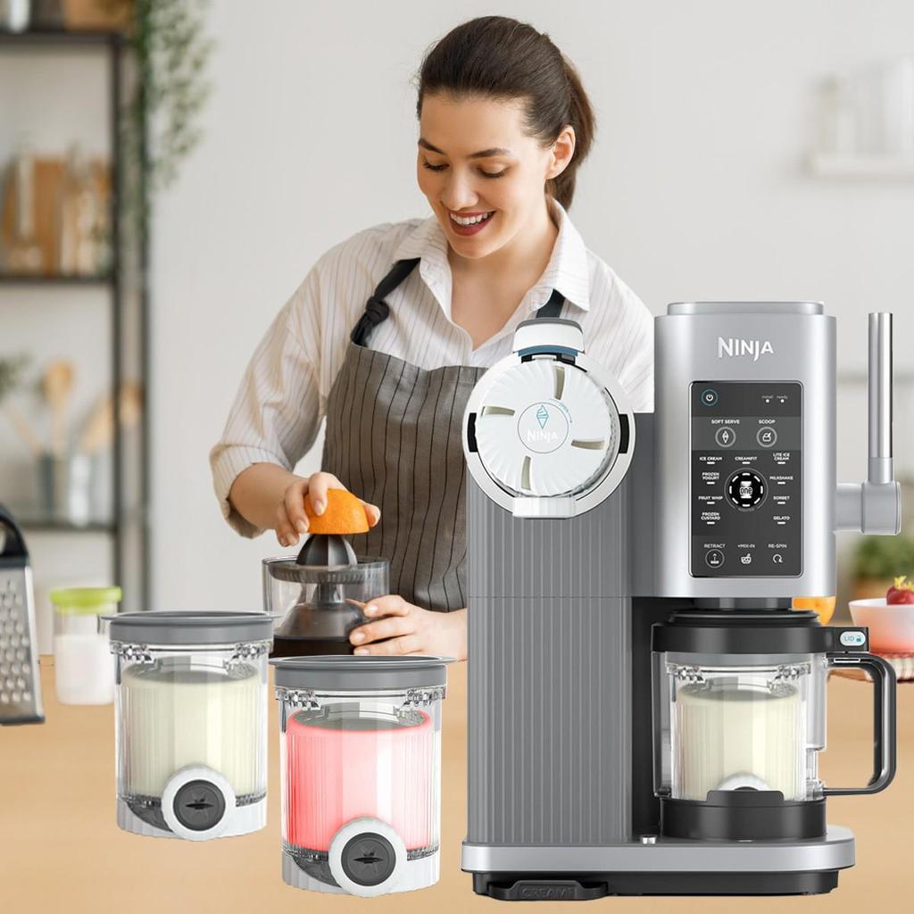 Совместимая крышка-чашка для мороженицы Ninja Swirl NC700 NC701 – Новинка, Хит продаж