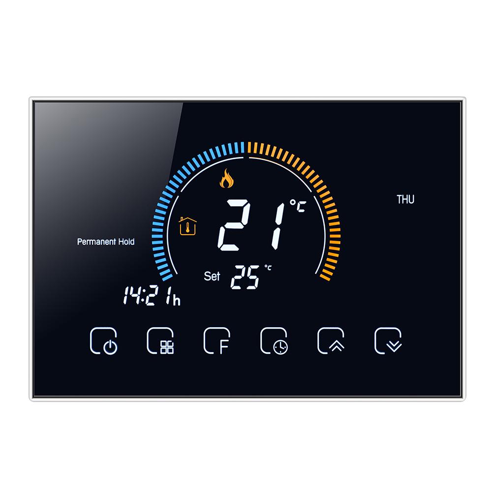 95-240V Wi-Fi Smart Thermostat Programmable Thermostat 5+1+1 Six Periods Voice APP Control