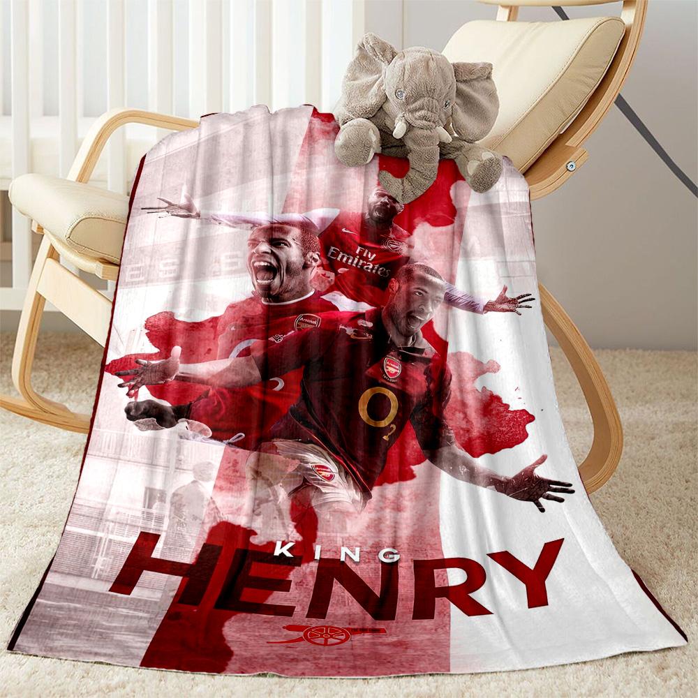 Arsenal Blanket Soft & Cozy Great for Office Chair Seaside Four Seasons Universal Stylish Decor Best Holiday Gift for Friends Family