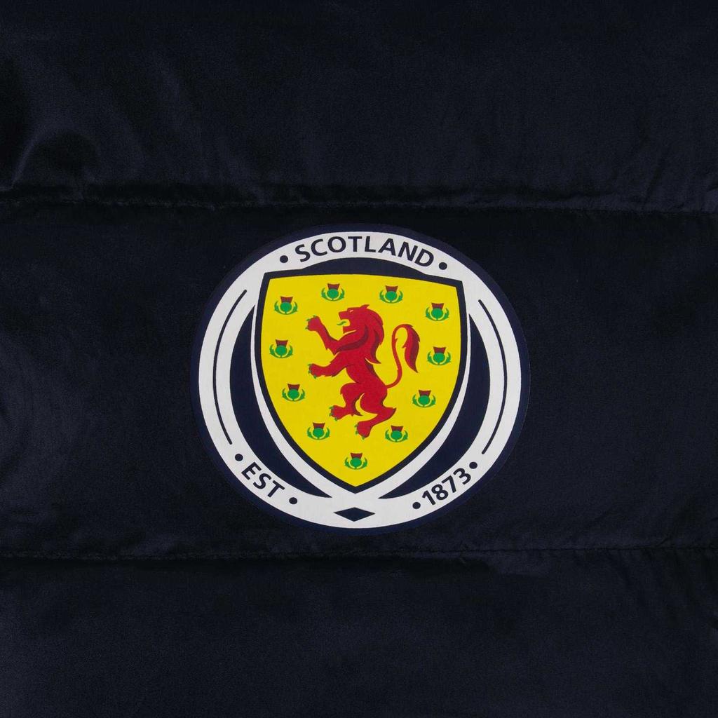 Scotland Mens Crest Quilted Jacket