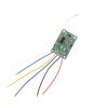 40mhz Transmitter 4ch Remote Receiver Board With Antenna For Diy Rc Car Robot