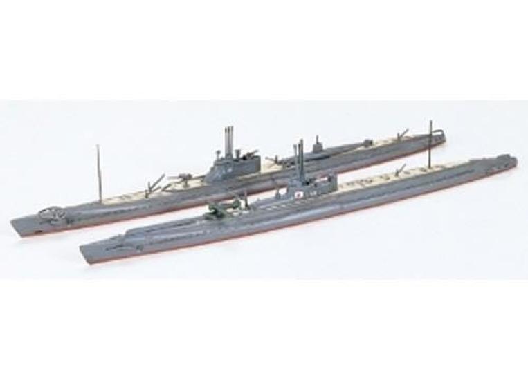 Tamiya Серия Waterline 453 Подводная лодка Императорского японского флота Пластиковая модель-конструктор 31453 1/700 Нет. И-16 и И-58