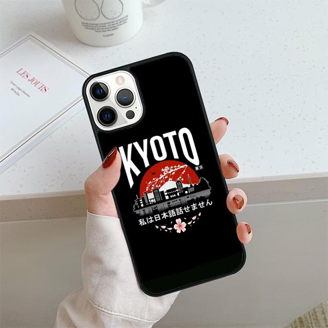 Кёто Япония Старая столица Чехол для телефона Для iPhone 17 Air 14 15 16 16e 13 12 Max Чехол Для Apple 11 Pro Max Plus Coque