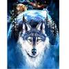 Полный 5D Diy Алмазная картина Волк Алмазная вышивка Полный набор аниме Наборы для вышивки крестом Домашний декор Подарок ручной работы