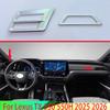 For Lexus TX 350 550H 2025 2026 Car Accessories ABS Exhaust Side Cover Dashboard Trim Bezel Molding Trim