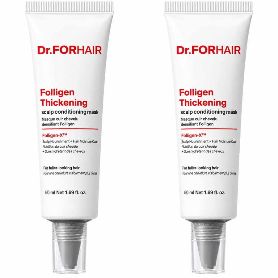 Dr.ForHair Folligen Thickening Scalp Conditioning Mask Pack 50ml*2Pcs/4Pcs
