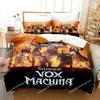 New Legend Of Vox Machina Game Bedding Set Single Twin Full Queen King Size Bed Set Adult Kid Bedroom Duvet Cover Sets 2D Anime