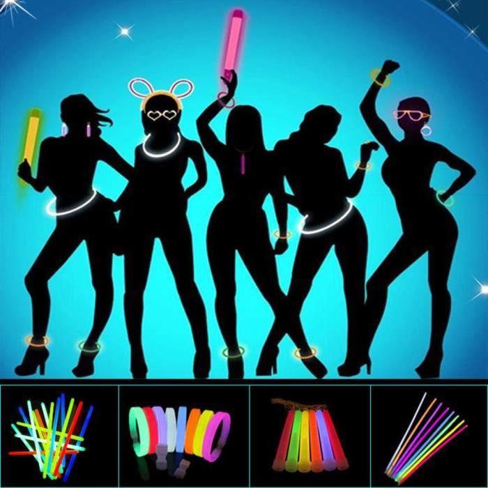 Glow Sticks - Zerodis - YH004 - 100 Pcs - Long-lasting Glow - Multicolor