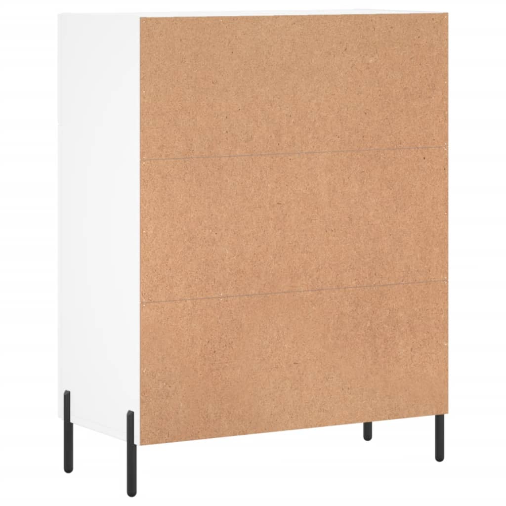 Sideboard White 69.5 x 34 x 90 cm Particleboard