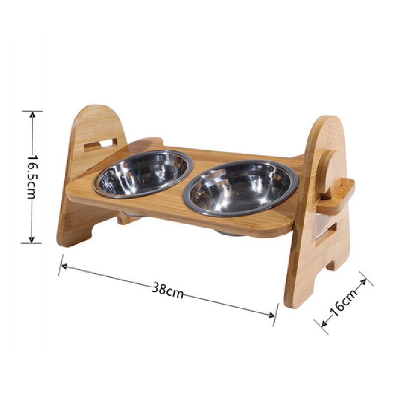 Двойные миски для собак, регулируемая кормушка с подъемным механизмом, кормушка для домашних животных, миски для корма для кошек, миски для воды с подставкой из нержавеющей стали, подъемный стол для собак