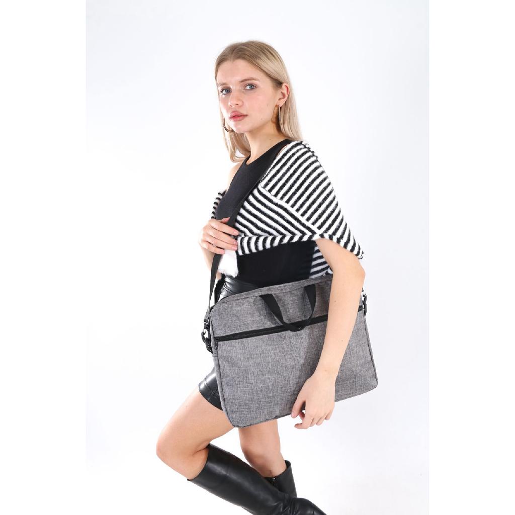 15,6-дюймовый водонепроницаемый тканевый портфель, сумка для ноутбука, ноутбука