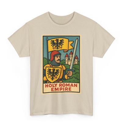 Holy Roman Empire T-Shirt: Retro Comic Style History Tee