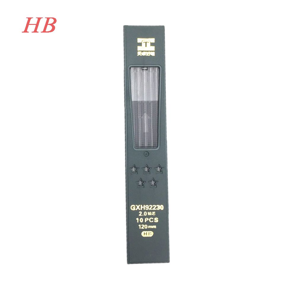 Core Office Pencils Writing 2.0mm Black Mechanical Pencil Refill for School Supplies HB/2B Lead Student Stationery
