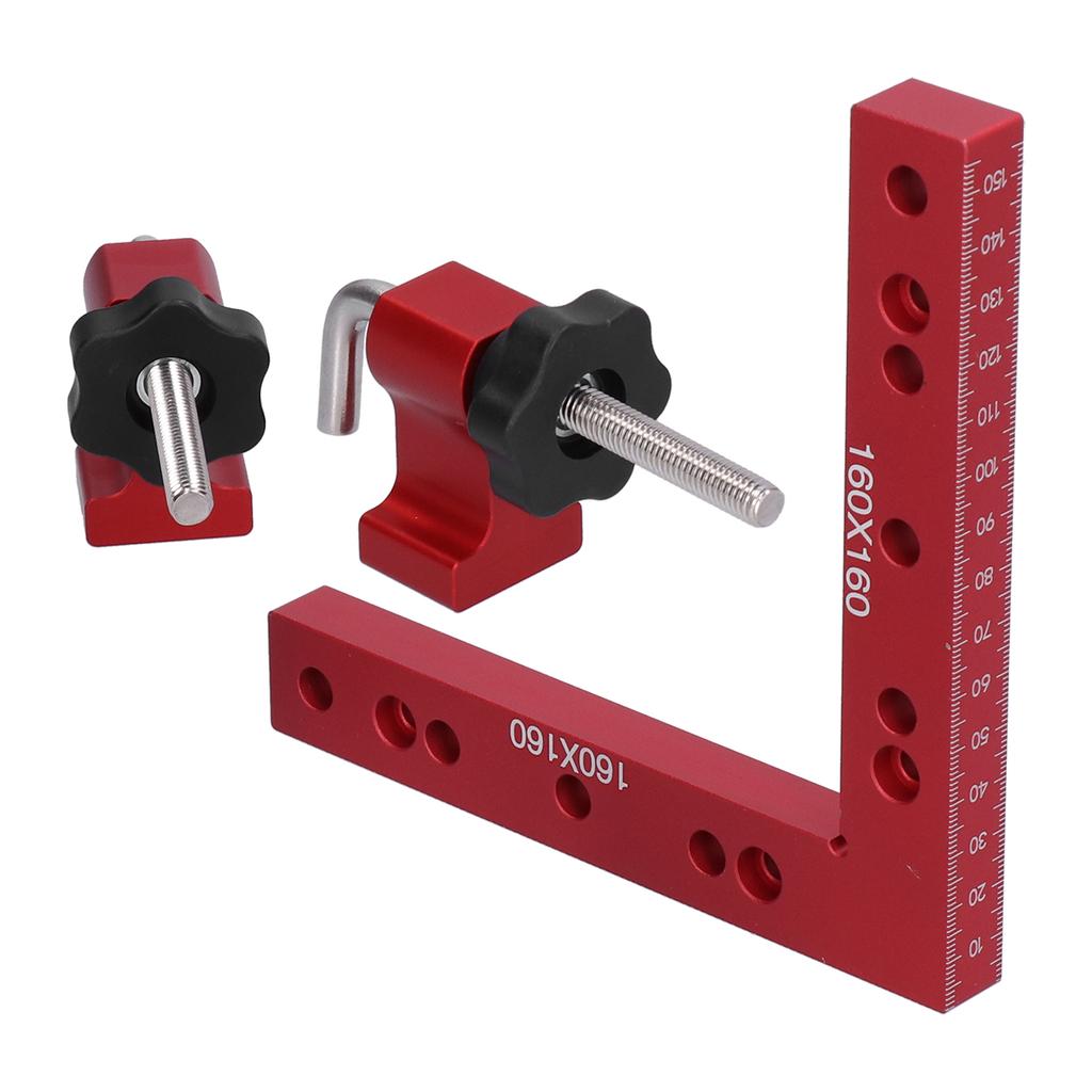 90 градусов Деревообрабатывающий угольник Прямоугольная линейка позиционирования Фиксированный блок Приспособление для обработки с ЧПУ
