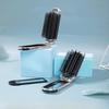 Dual-Function Folding Air Cushion Mini Massage Comb with Mirror