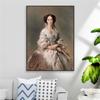 Классическая картина маслом, постер, Мария Александровна, принты, Винтерхальтер, холст, картина, большая винтажная домашняя комната, галерея, украшение