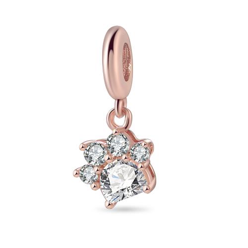 Медь Настоящее Розовое Золото Розовый Осьминог Летняя Черепаха Сердце Подвеска Шарм Подходит для Оригинальных Браслетов Ожерелий Браслет Девушка