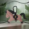 Handmade Stitching Horse Pendant Multi-color Keychain New Trend Bag Charm  Backpack Accessory