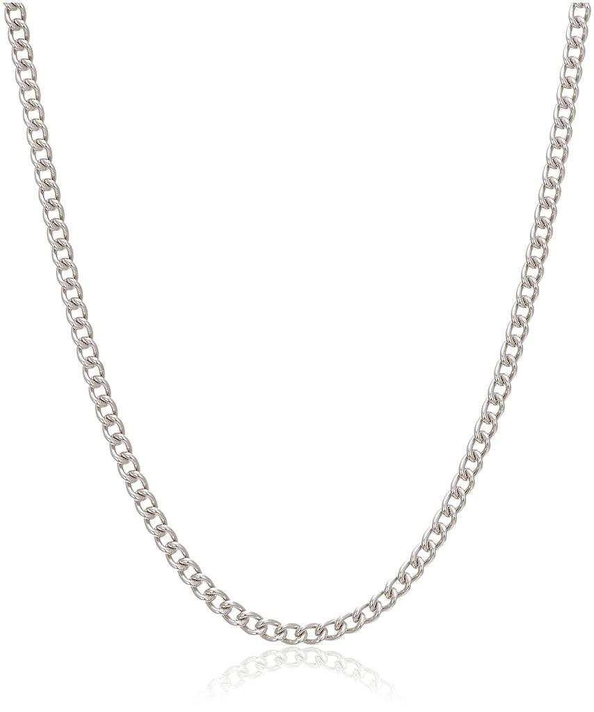 4.C.Homme Plus Silver Necklace (47cm) 112144320924