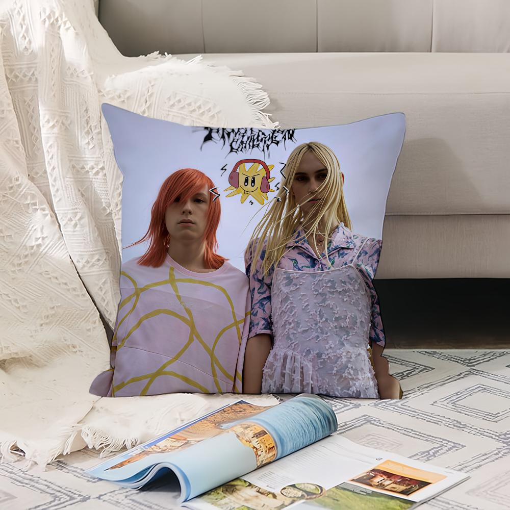 Music group F-Frost C-Children Pillow Case Office Cushions Suitable For Sofa Car Bedroom Decorative Cushion Cover