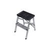 Tabouret Pliant 2 Marches - BigBuy Tools - Aluminium - Noir