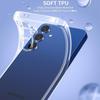 Ультратонкий прозрачный мягкий силиконовый чехол для Samsung Galaxy S25 Edge S24 S23 FE Ultra Plus 5G, прозрачный противоударный чехол