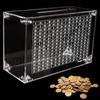 Decorative Transparent Acrylic Money Box With Counter Piggy Bank Handmade For Creative Children's Saving The Money Goal 5000