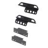 1 Set RC Side Pedal Iron Wear Resistant Strong Bearing Capacity RC Side Step Plate for Axial SCX24