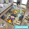 Custom NameEd Eddy Mystery Carpet, Indoor Rug, Chair Rug, Living Rooms, Doormat Made From Polyester Home Decor Birthday Christmas Gifts