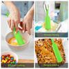 Силиконовый скребок Лопатка для торта Крем Лопатки Тонкая банка Маленькая кухонная утварь Венчик для хлеба