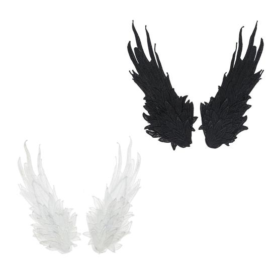 1 пара шпилек для волос, украшения в виде крыльев ручной работы, заколки для волос, головные уборы, аксессуары для волос для вечеринок и фотосъемки