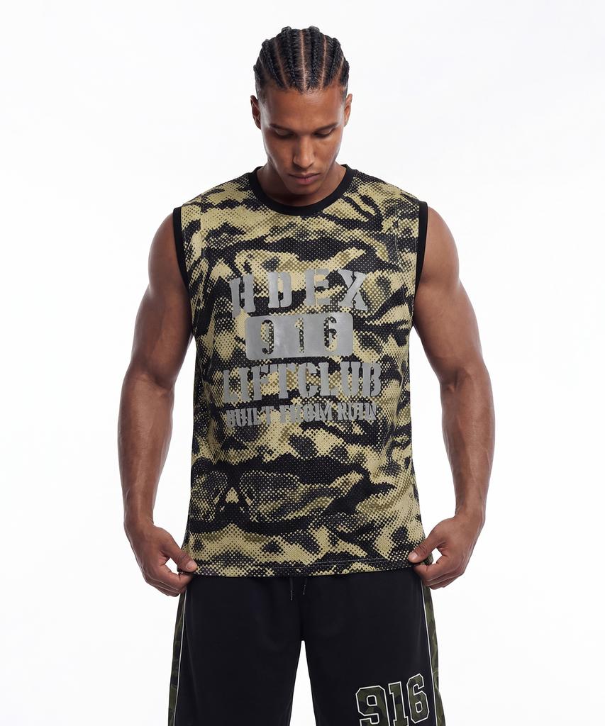 HDEX Lift Camo Mesh Sleeveless (Khaki Camo)