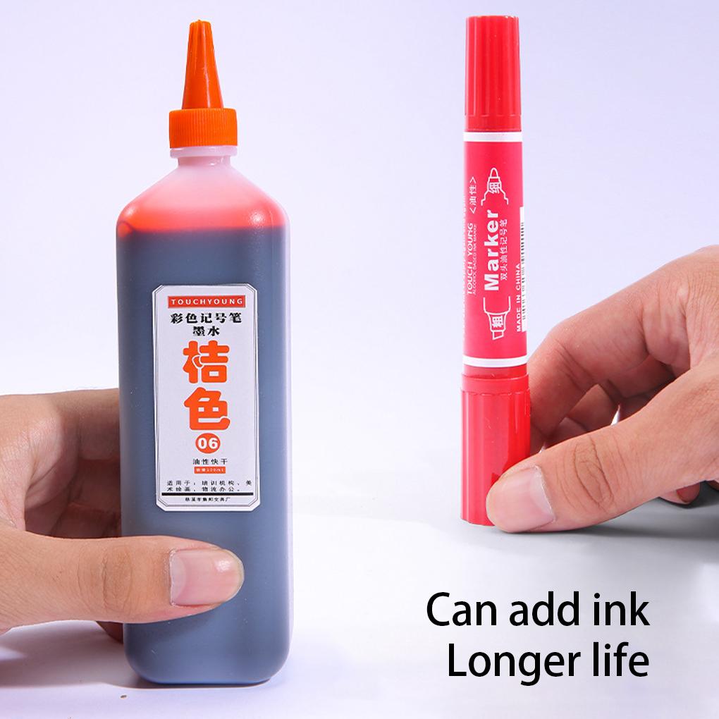 Универсальный маркер для заправки чернилами для домашнего офиса Маркер Масло для пополнения