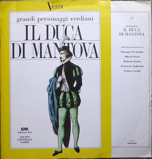 LP Record GIUSEPPE VERDI - Verdi: Edizioni Rai 27 - Dal Rigole V27 Gruppo Editoria 1983 Italy Classical Used