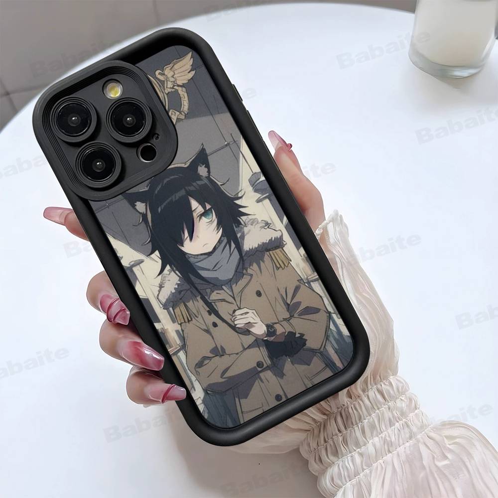 Чехол для телефона Watamote K-Kuroki T-Tomoko Для IPhone 17 16 15 14 13 12 11 Pro Max Plus Силиконовый противоударный чехол