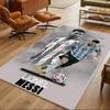 Football Messi Carpet Perfect for Outdoor Dining Room Playrooms Study room Anti-slip Rug Decorate Offices Birthday/Christmas Gift
