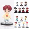 Набор из 7 фигурок Tinytan Bts Dynamite Bangton Boys Groups Мини-фигурка Подарок для Арми
