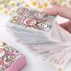 10/20/50Pcs Cute Cartoon Patterns Pvc Stickers Waterproof Transparent Notebook Water Bottle Scrapbook Decoration Stickers