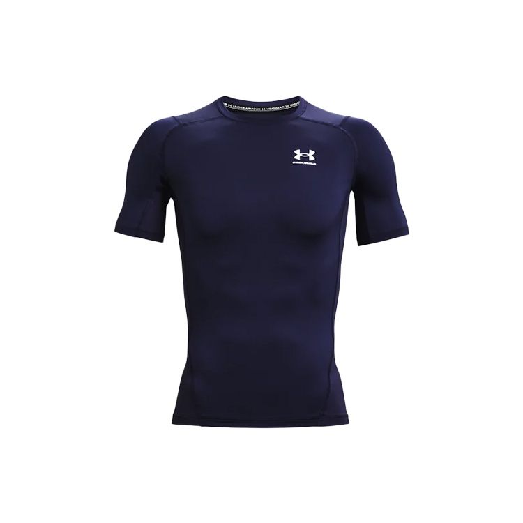 Under Armour Футболка для фитнеса HeatGear® Training с коротким рукавом, мужская, темно-синяя 1361518-410