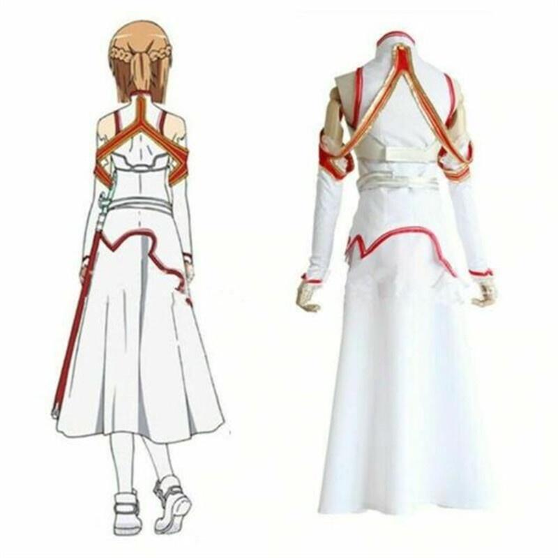 Изысканный костюм для косплея Sword Art Online Sao Alicization Асуна Юки для энтузиастов