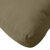 Pallet Cushion Melange Taupe 60 x 60 x 9.5 cm Fabric