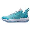 Баскетбольные кроссовки Li Ning Sonic 8, удобные, универсальные, нескользящие, легкие, с низким верхом, детские баскетбольные кроссовки Pure-Blue YKBR042-1