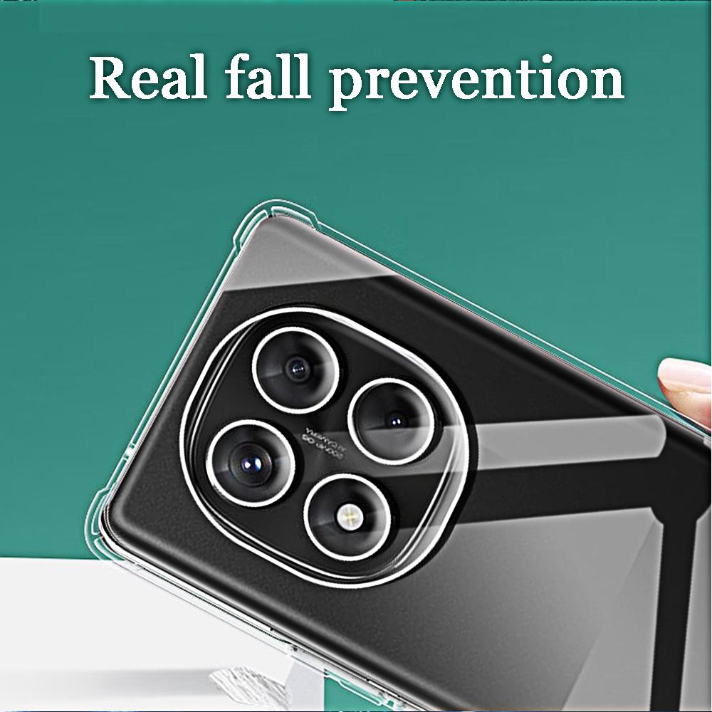Прозрачный чехол для телефона Redmi Note 14 Pro Plus 5G 14 4G 14Pro 14Promax 14Pro+ Защитные чехлы для задней панели камеры